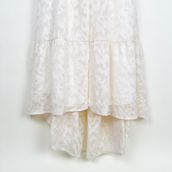 Anthropologie ASTR The Label Frolic Cutout Maxi Dress Wedding Bride Boho Coastal - Picture 12 of 16